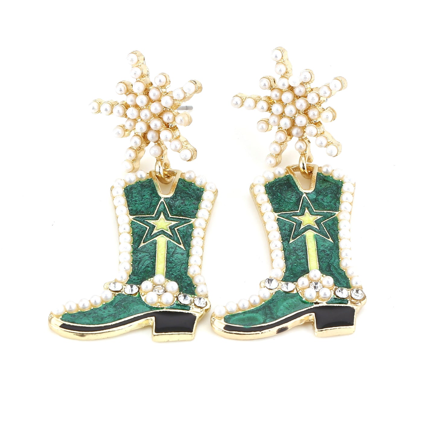 Cowgirl Boots Earrings