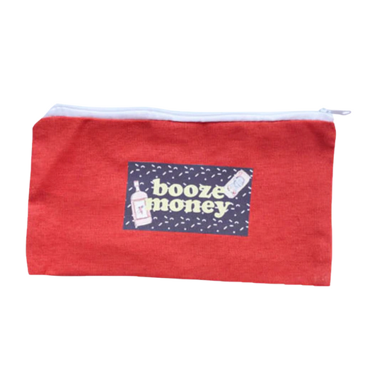booze wallet and make up bag