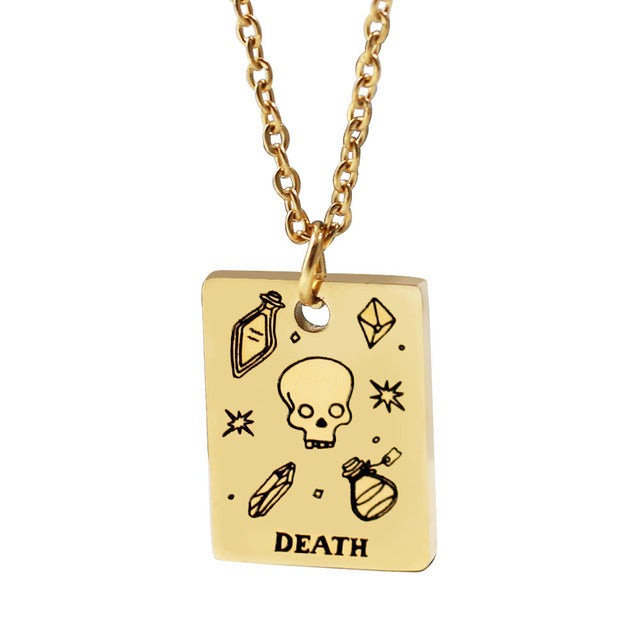 Tarot Card Necklace
