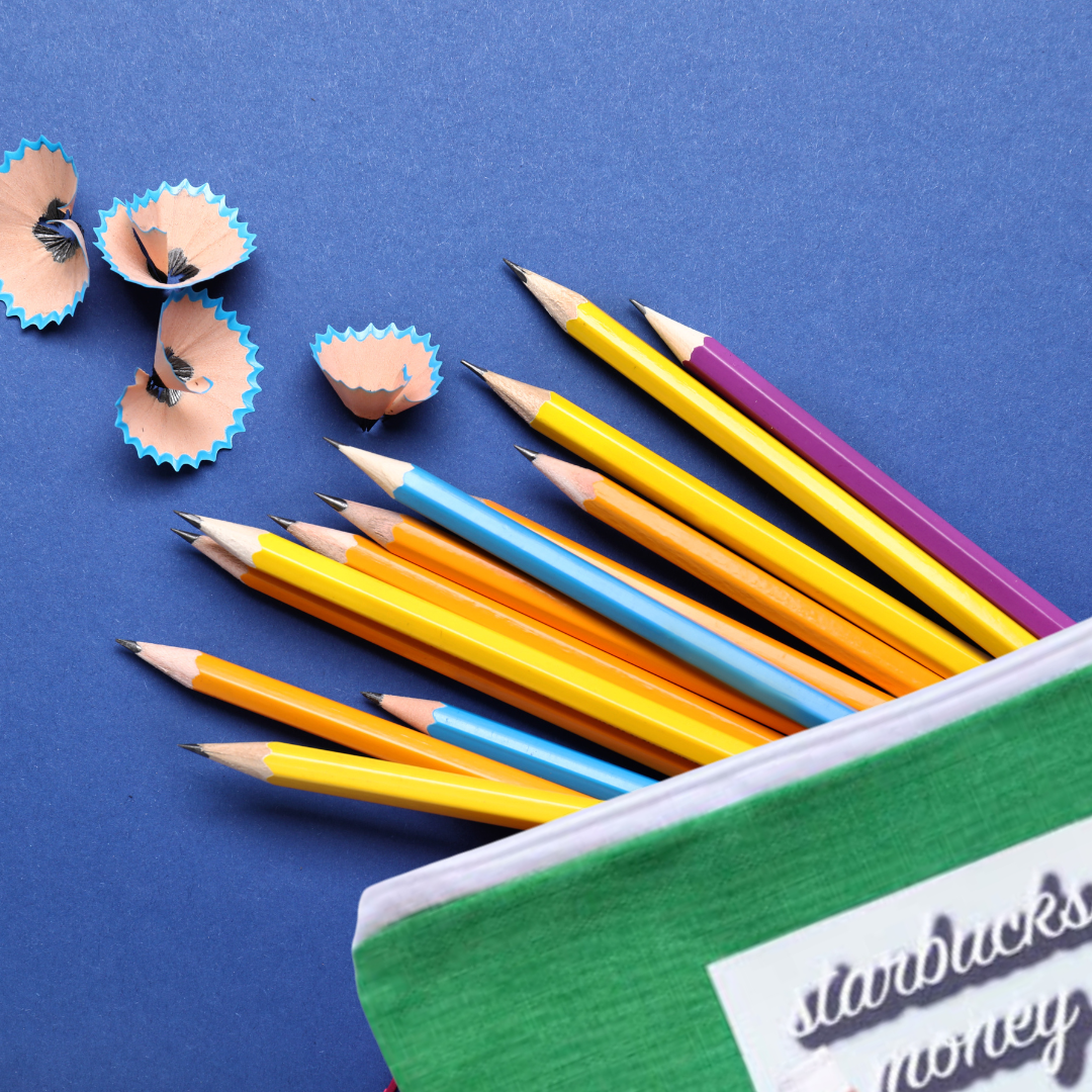 starbucks money wallet and make up bag