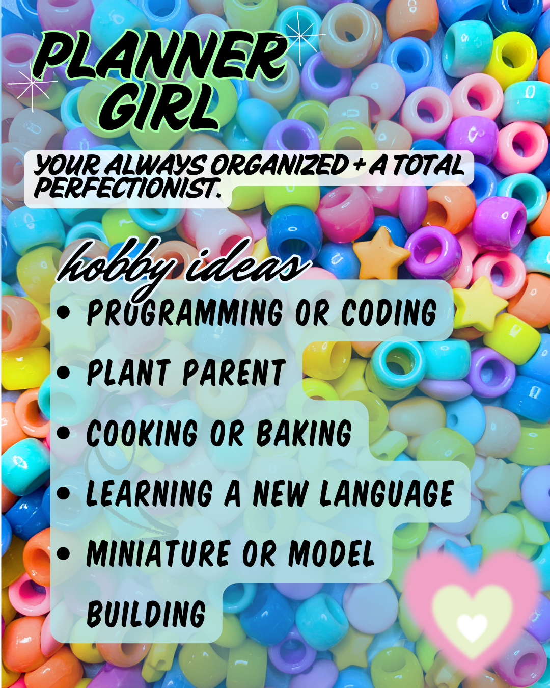 Planner Queen! Free Hobby List Download