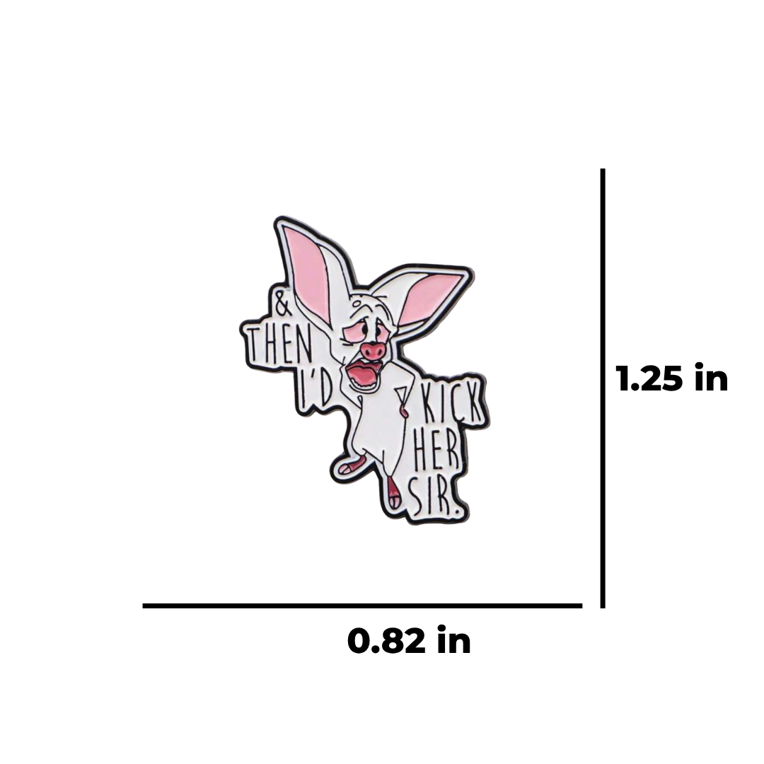 Bartok the Bat "And Then I'd Kick Her, Sir" Anastasia Funny and Nostalgic 90s Movie Quote from a Sarcastic Sidekick
