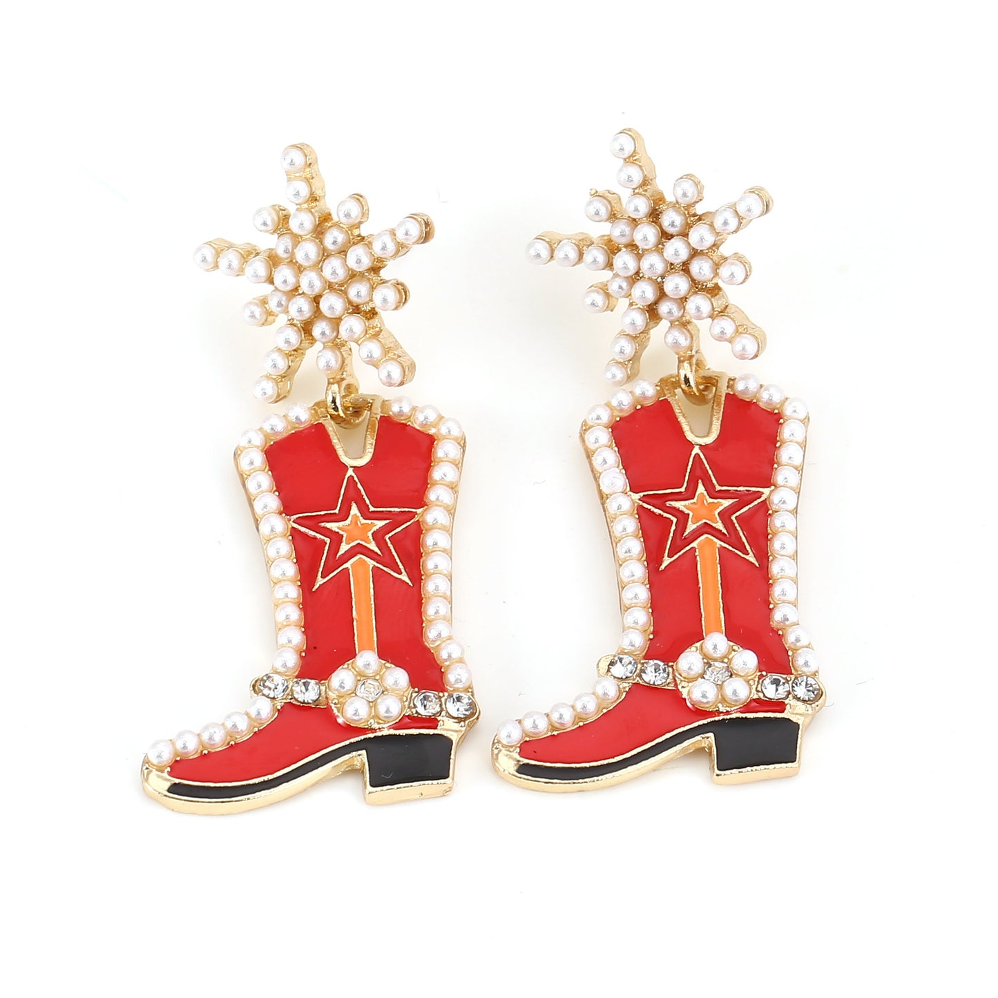 Cowgirl Boots Earrings
