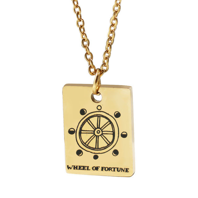 Tarot Card Necklace