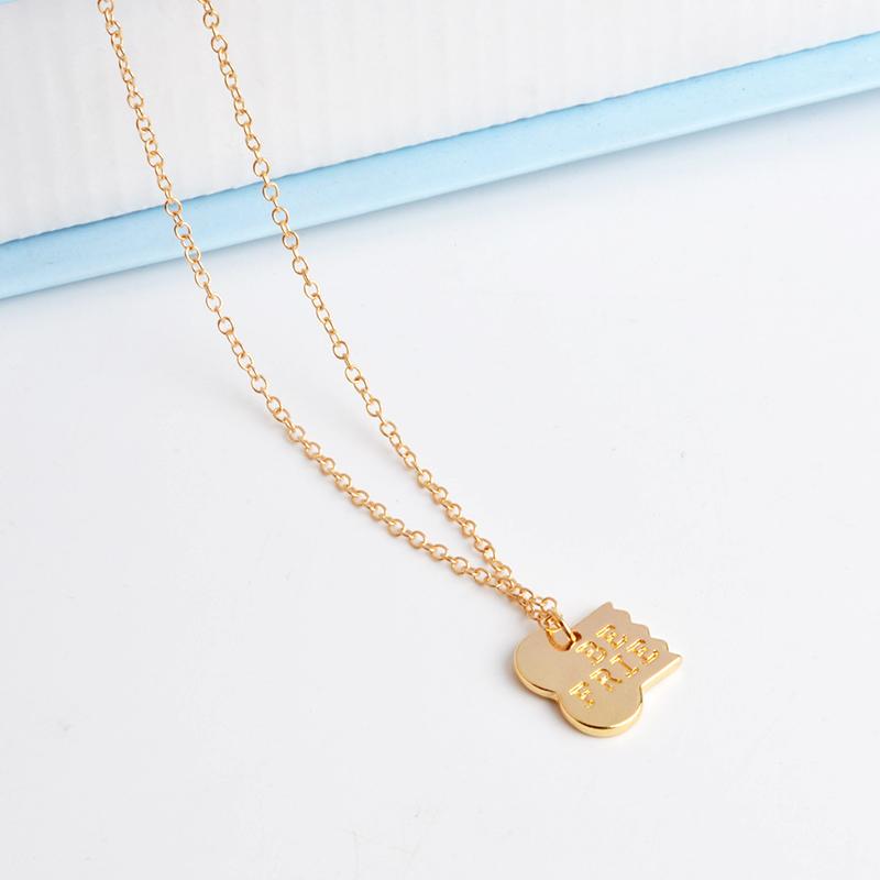 Dog Bone Best Friends Necklace