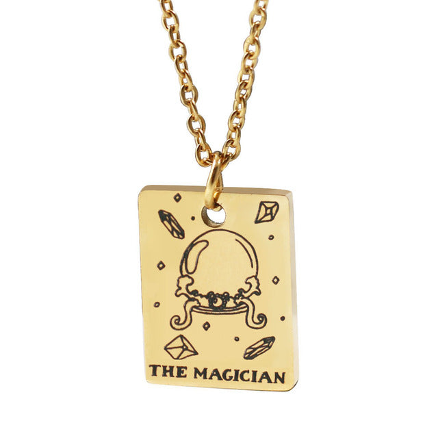 Tarot Card Necklace