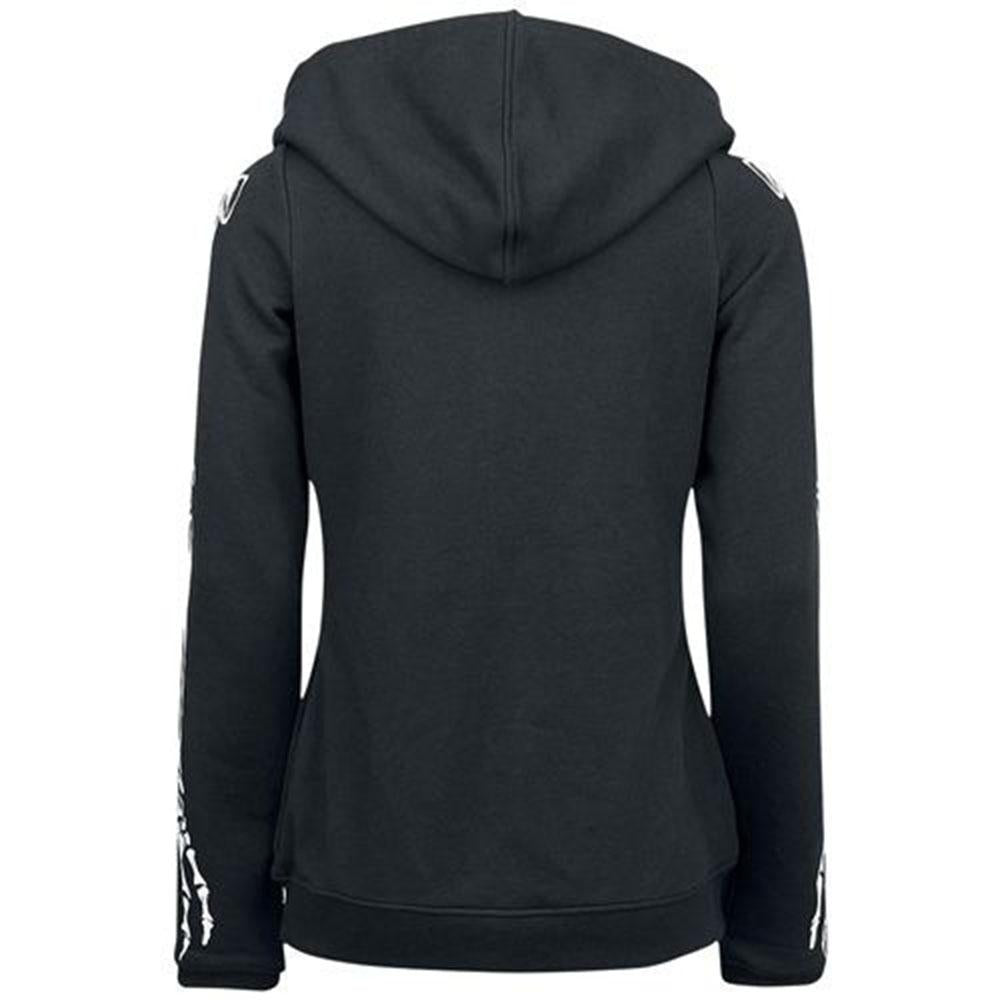 Gothic Halloween Skull Hoodie Sweatshirt