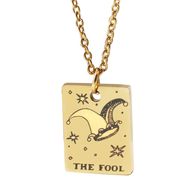 Tarot Card Necklace