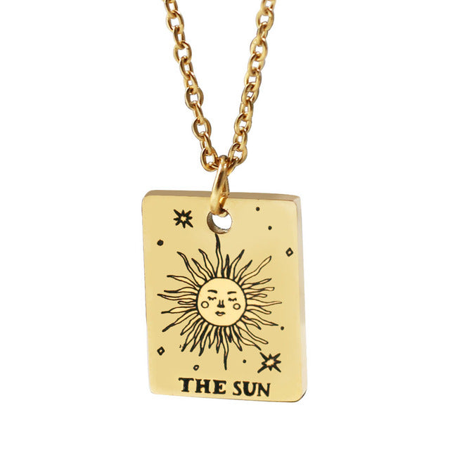 Tarot Card Necklace