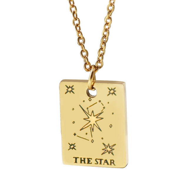 Tarot Card Necklace
