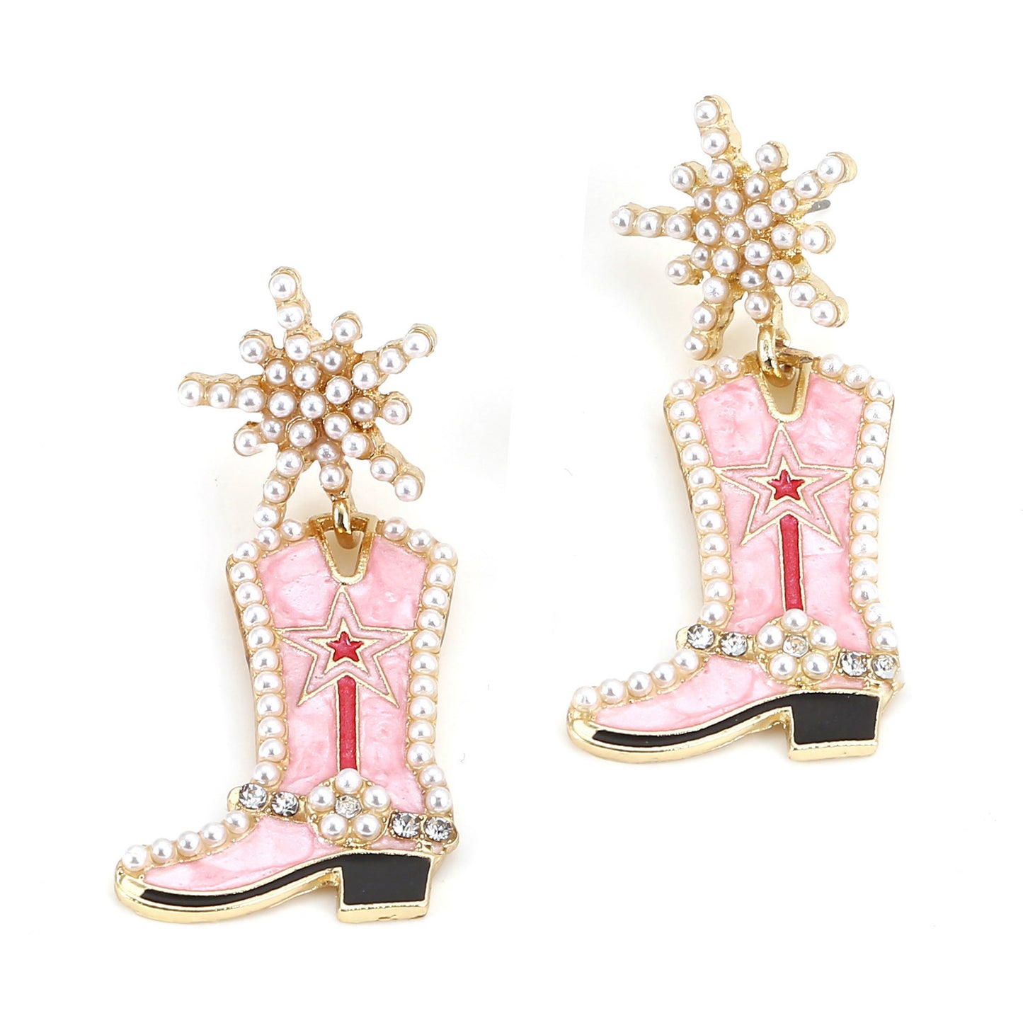 Cowgirl Boots Earrings