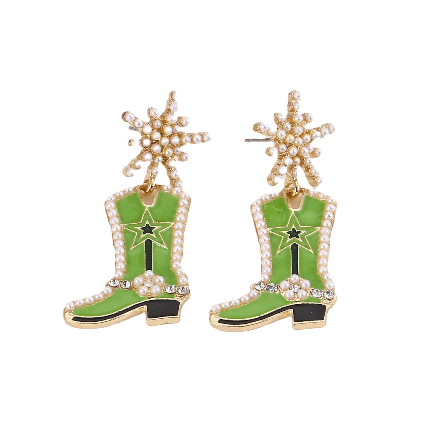 Cowgirl Boots Earrings