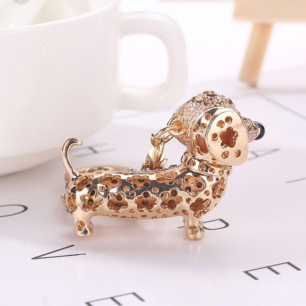 Dachshund Dog Keychain