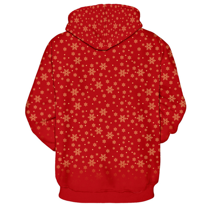 Christmas Pudding Cat Hoodie