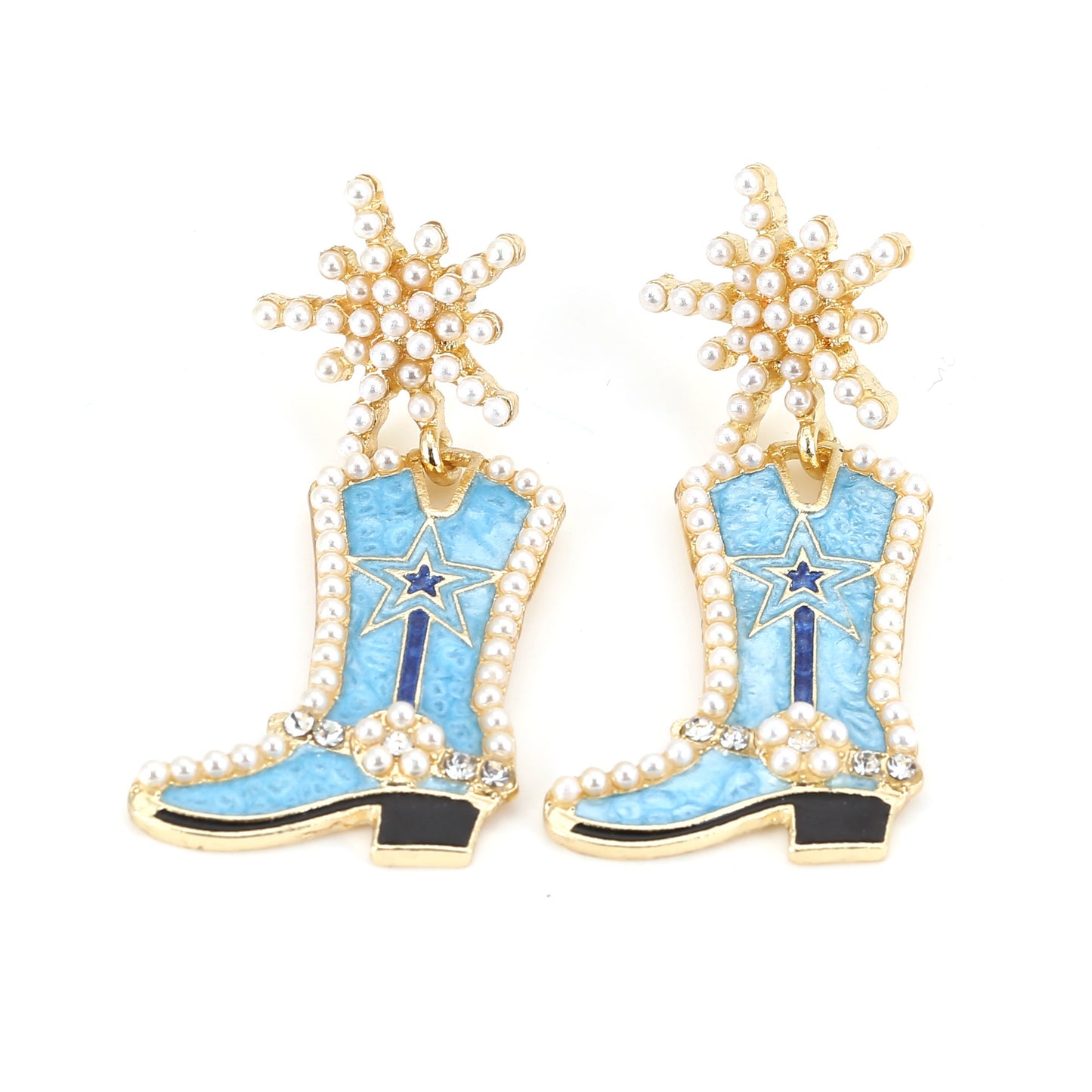 Cowgirl Boots Earrings