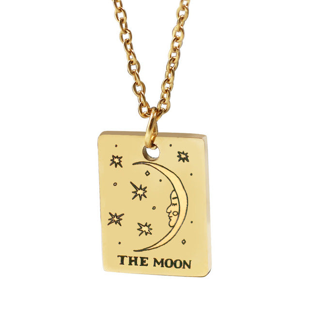 Tarot Card Necklace