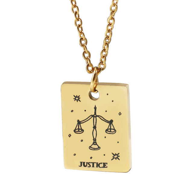 Tarot Card Necklace