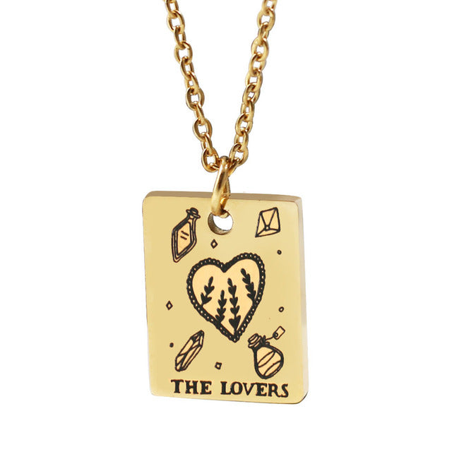 Tarot Card Necklace