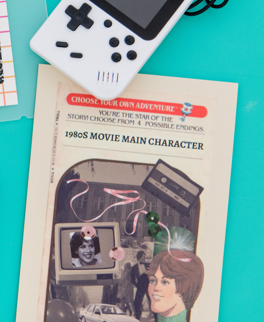 1980s Movie Main Character Choose your Adventure Book