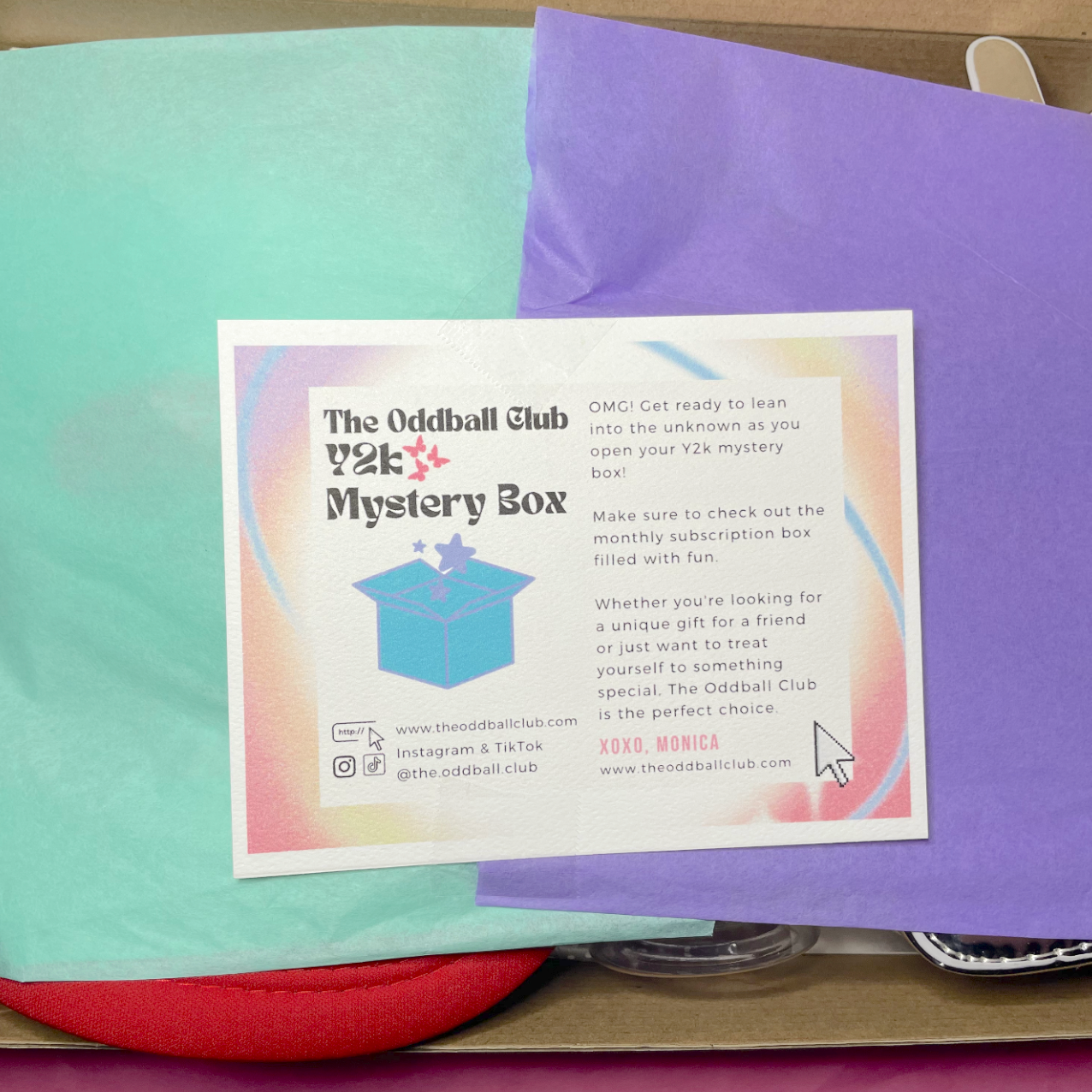 Mystery Y2k Oddball Club Box