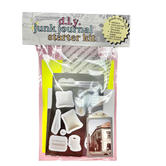 d.i.y. junk journal starter kit