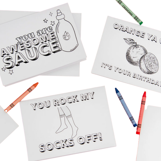 Color Your Own Greeting Cards