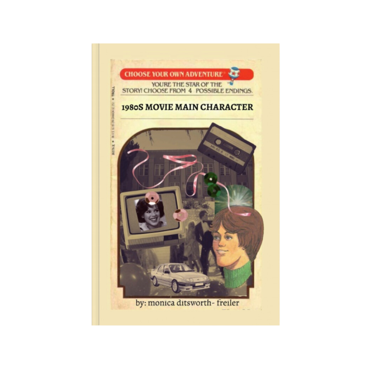1980s Movie Main Character Choose your Adventure Book