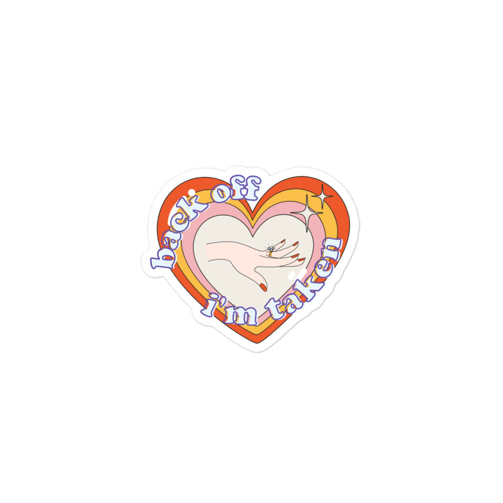 Engagement Sticker