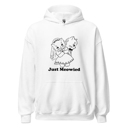 Just Married Vintage Inspired Hoodie