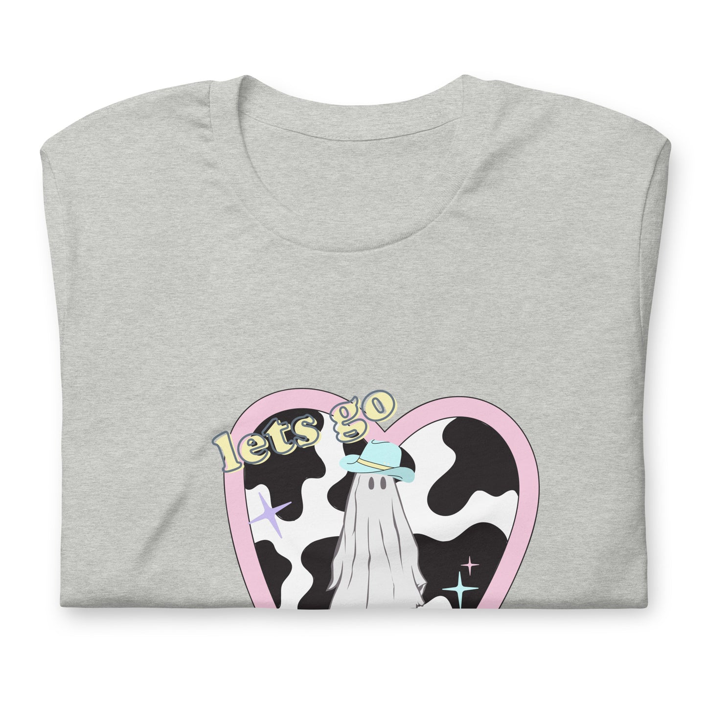 Let's Go Ghouls - Cowboy Boot Ghost T-Shirt