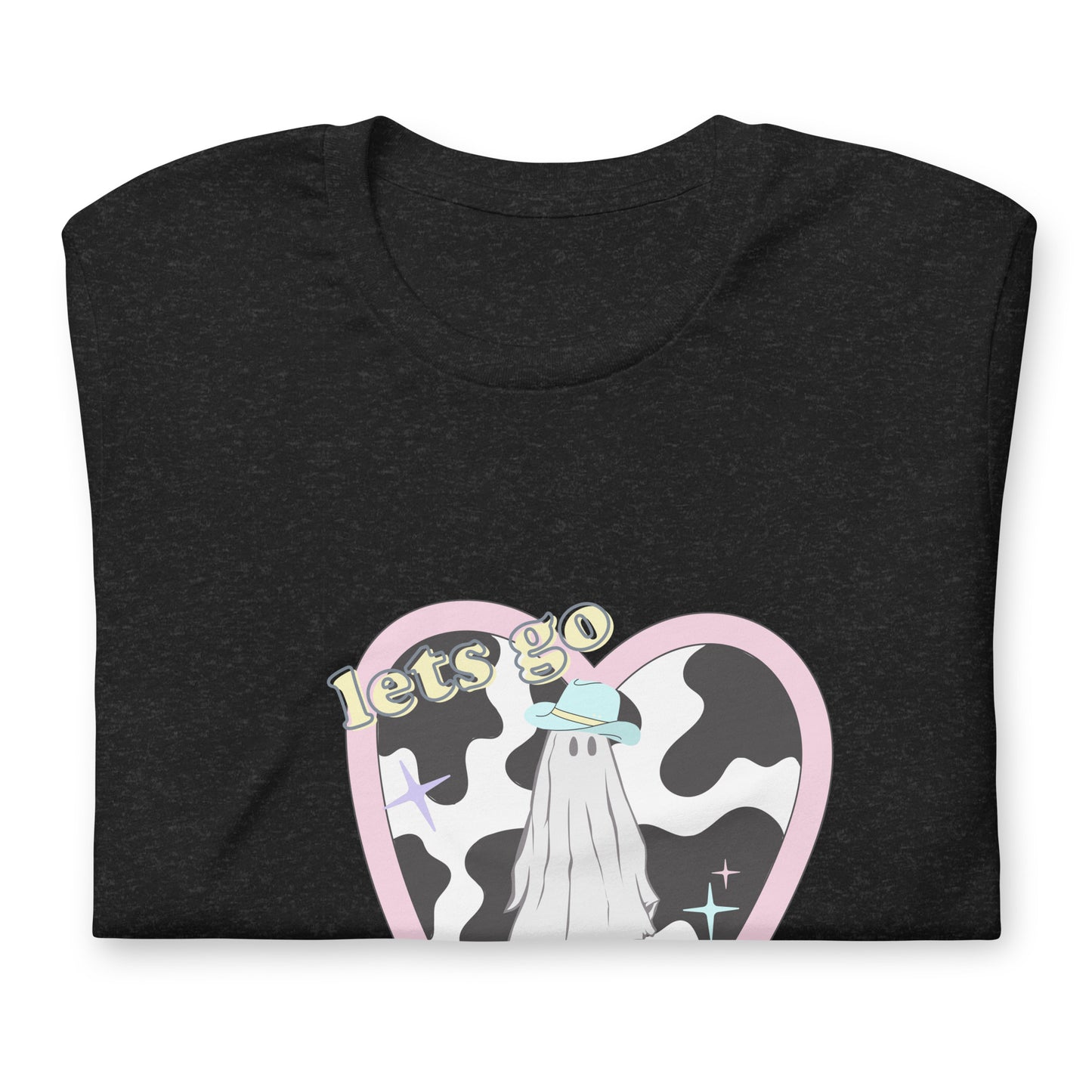 Let's Go Ghouls - Cowboy Boot Ghost T-Shirt