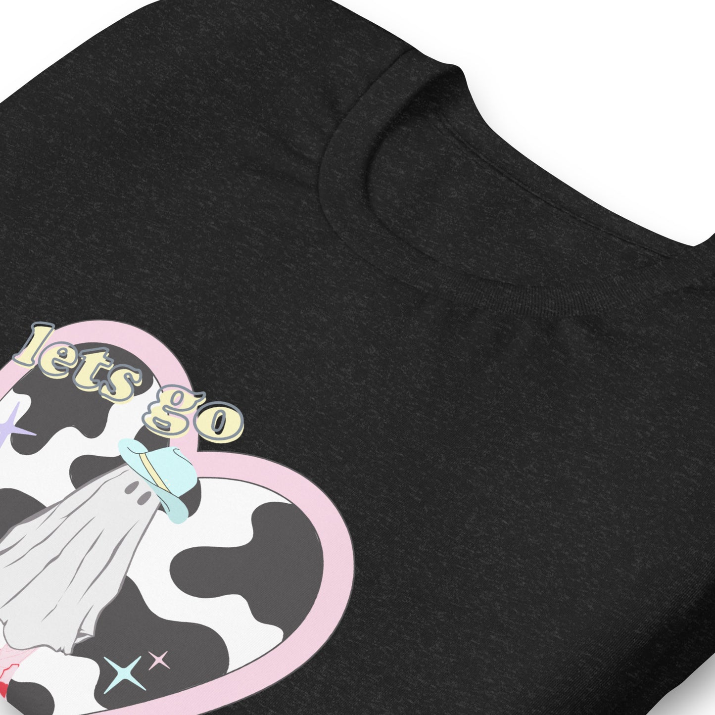 Let's Go Ghouls - Cowboy Boot Ghost T-Shirt