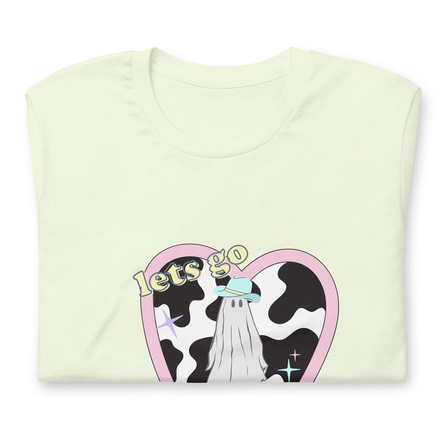Let's Go Ghouls - Cowboy Boot Ghost T-Shirt