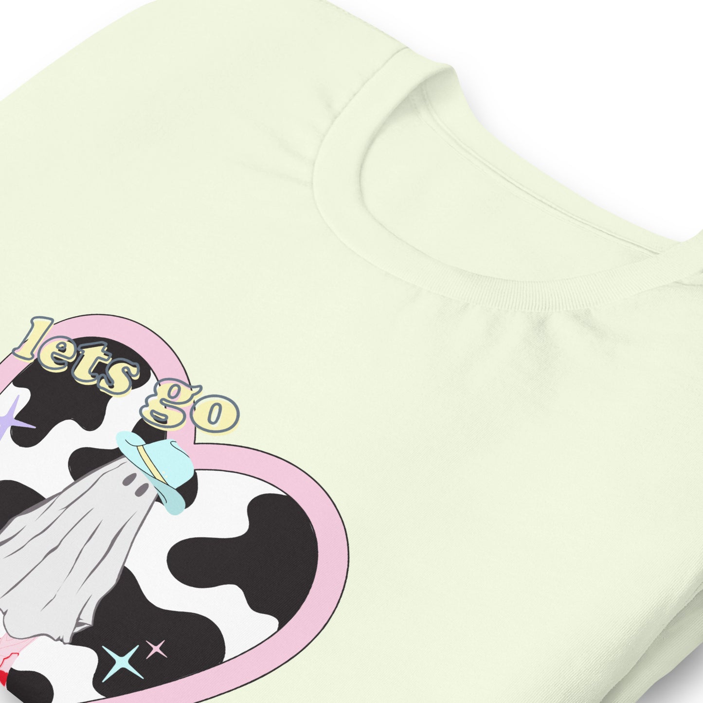 Let's Go Ghouls - Cowboy Boot Ghost T-Shirt