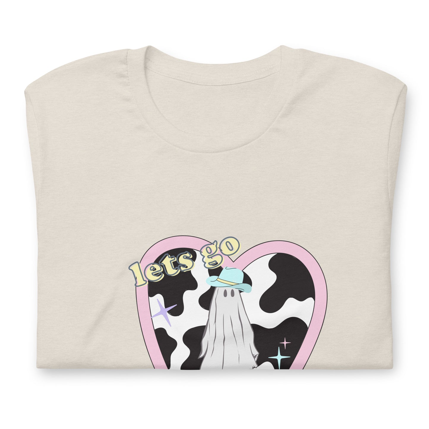 Let's Go Ghouls - Cowboy Boot Ghost T-Shirt