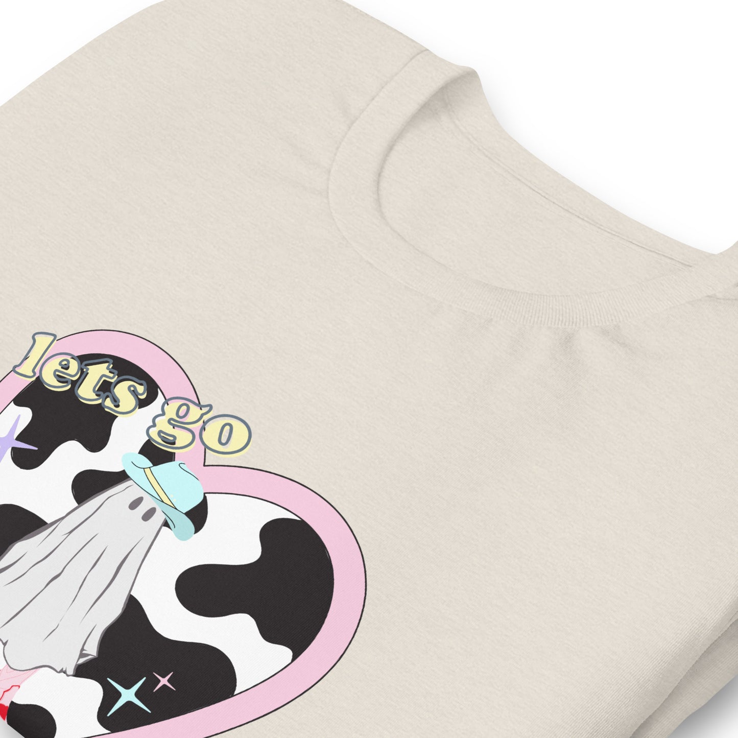 Let's Go Ghouls - Cowboy Boot Ghost T-Shirt