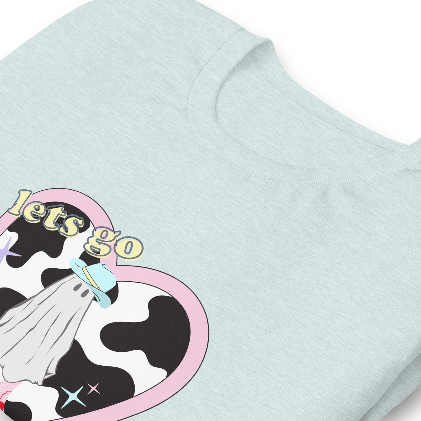 Let's Go Ghouls - Cowboy Boot Ghost T-Shirt