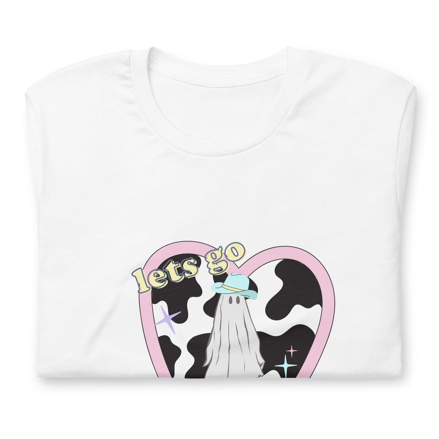 Let's Go Ghouls - Cowboy Boot Ghost T-Shirt