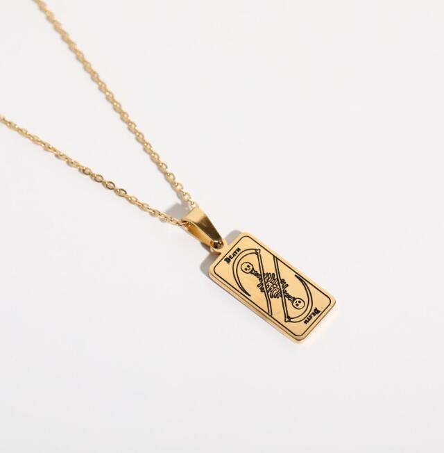 Vintage Tarot Inspired Necklace