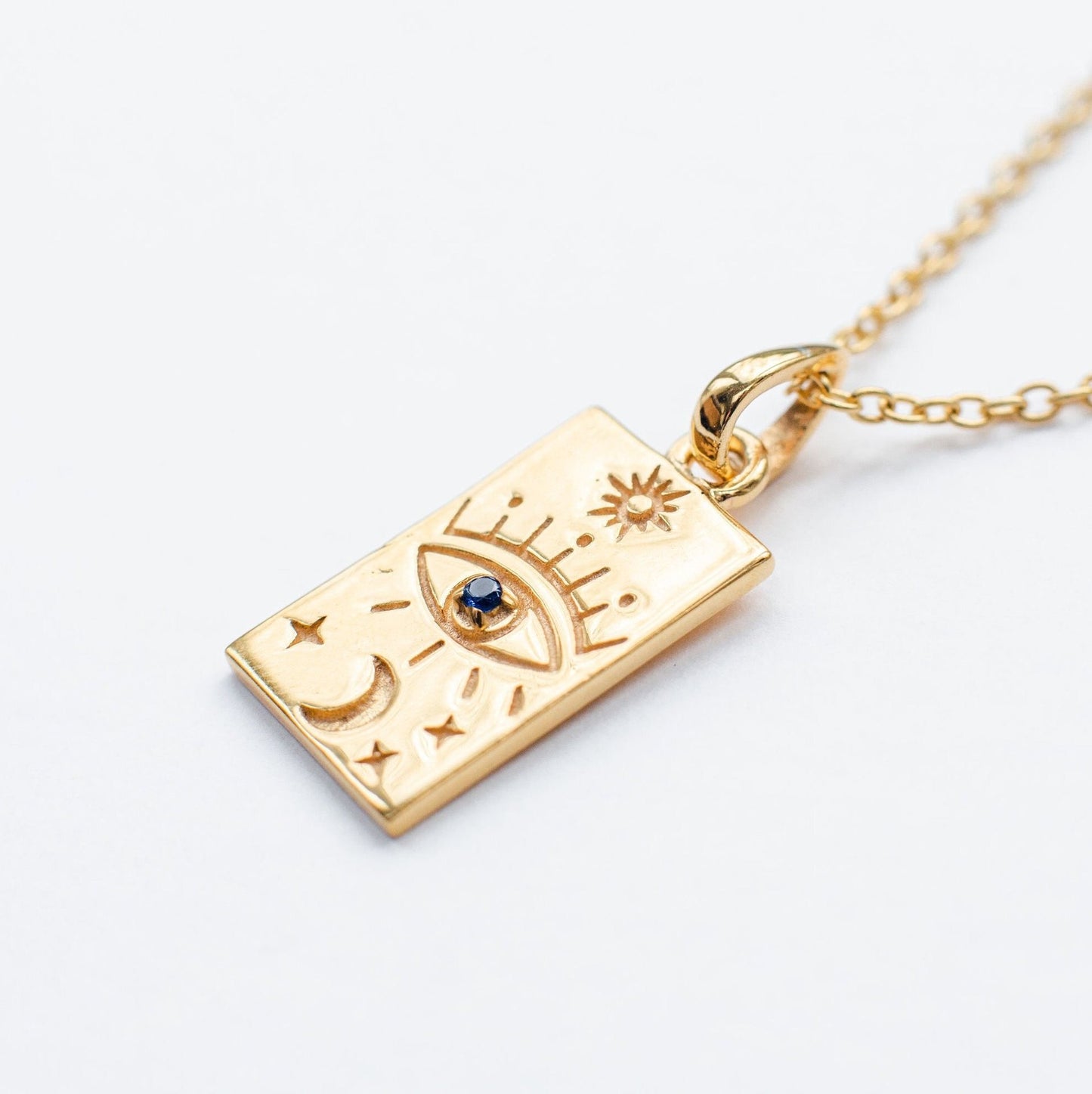 Minimal Tarot Card Necklaces