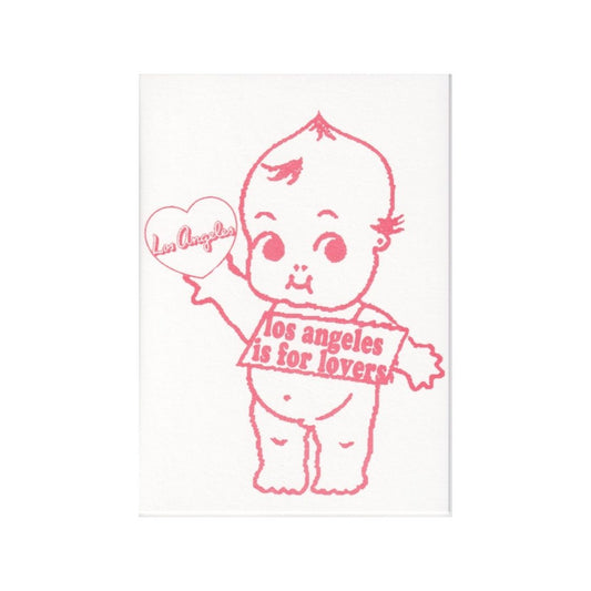 Los Angeles is for Lovers Magenta Print