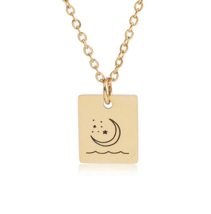 Sun and Moon Necklaces