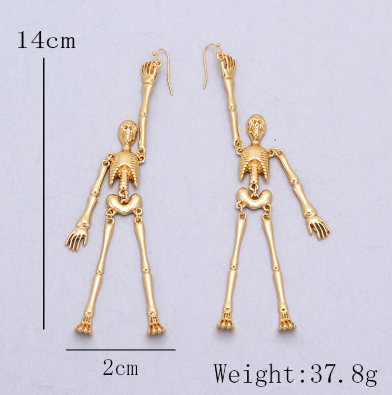 Skeleton Earrings