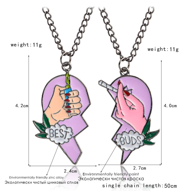 BEST BUDS necklace