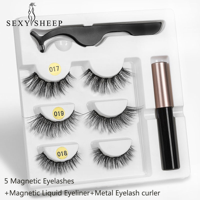 Magnetic Eyelashes & Eyeliner Kit