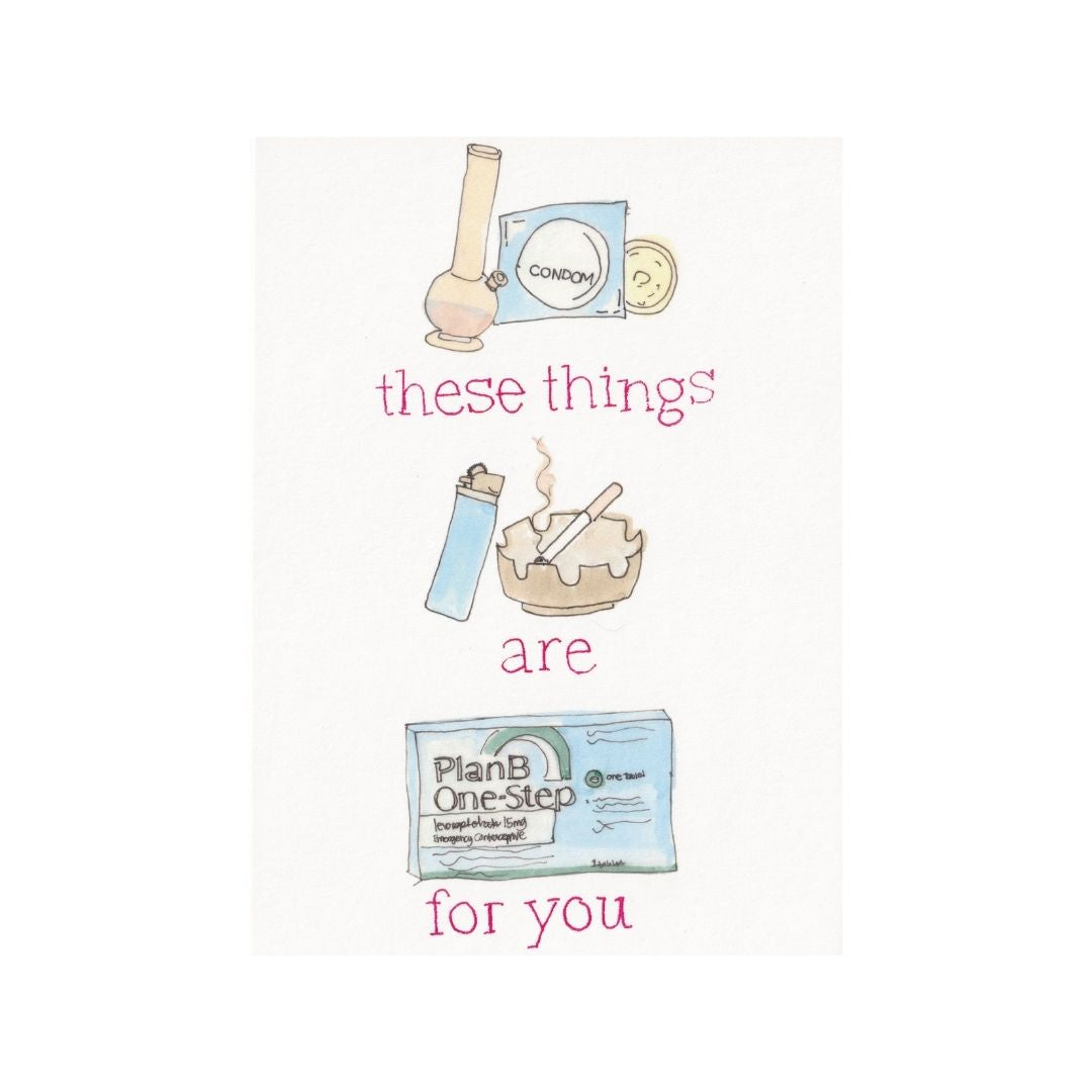 These Things 5x7 Print