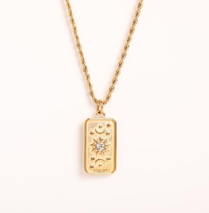 Tarot Card Necklace
