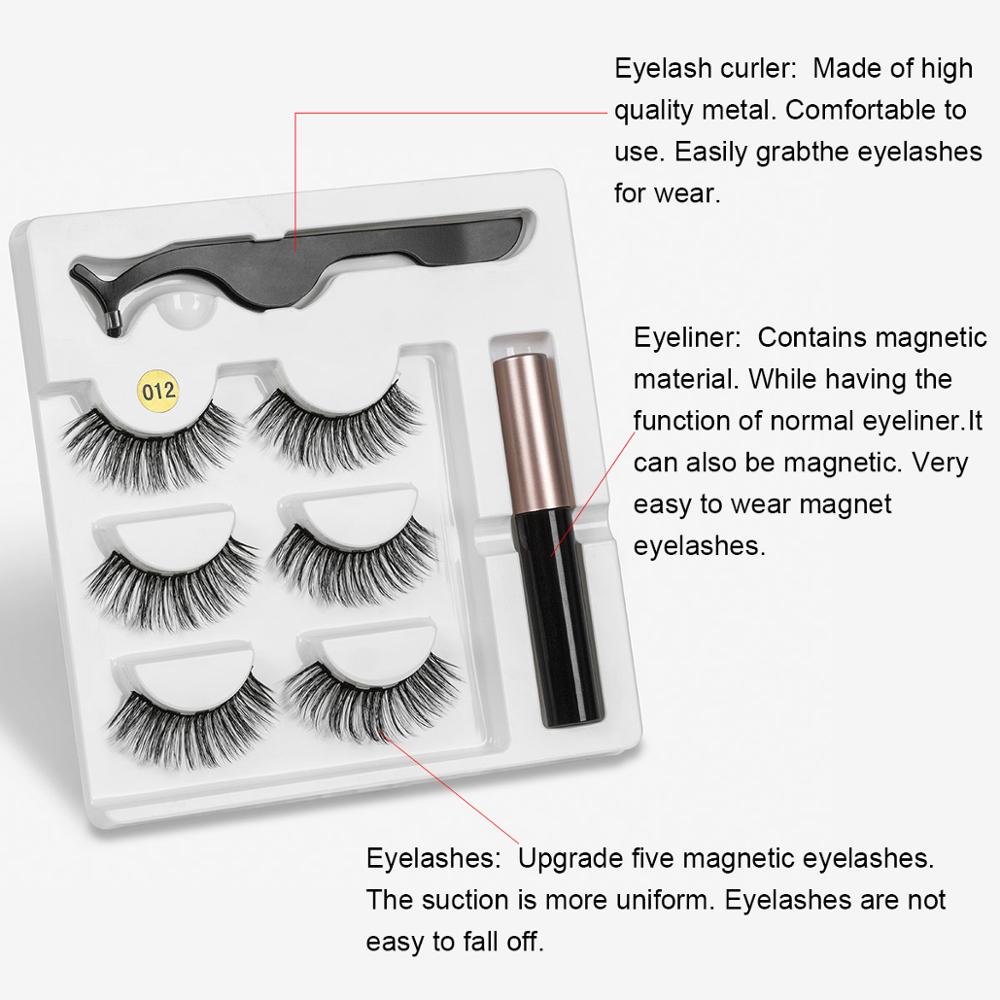 Magnetic Eyelashes & Eyeliner Kit