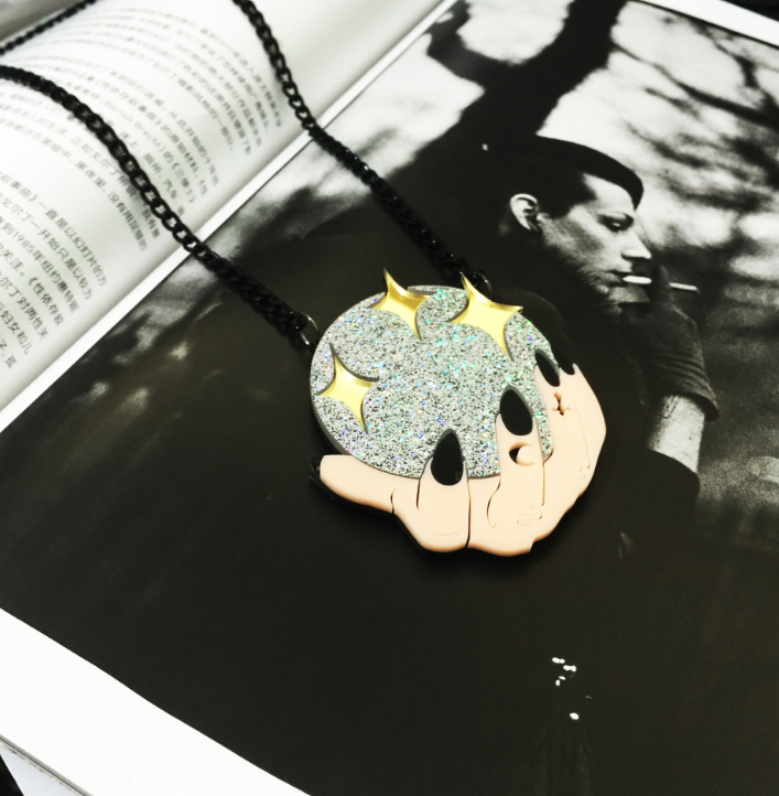 Wicca Acrylic Necklace