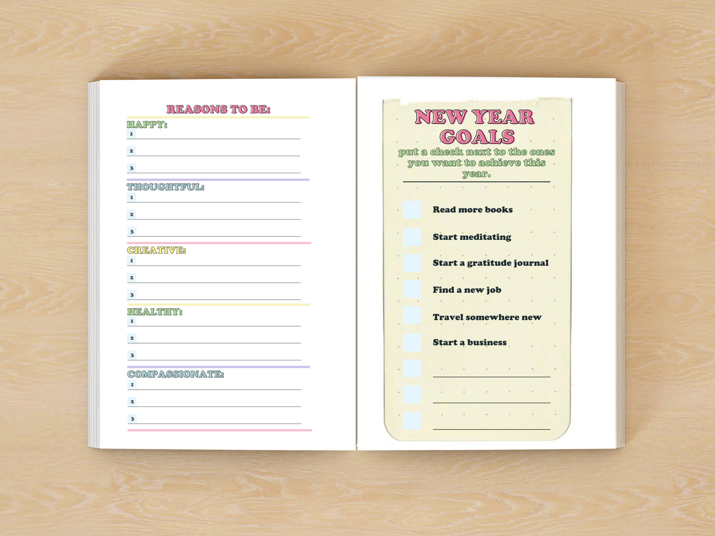 More Lists Notebook Planner